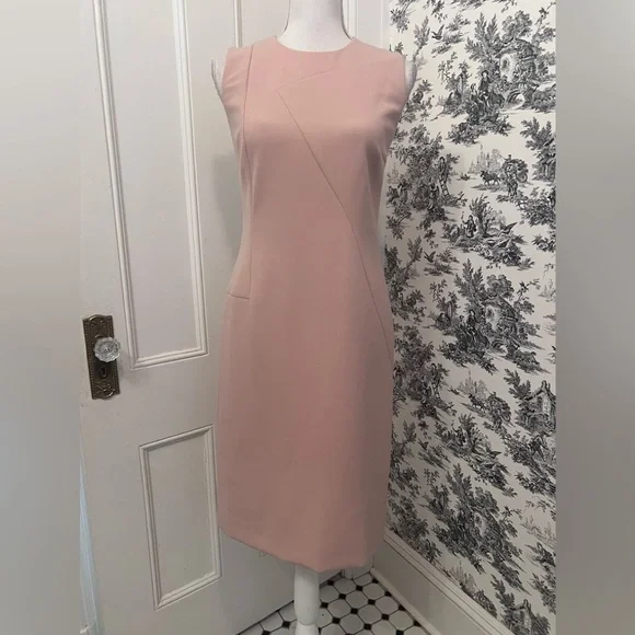 Hugo Boss women’s dusty Rose dress and sweater set size 4 - Picture 12 of 12